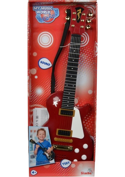 Simba My Music World Rock Gitarı - Kırmızı 837110