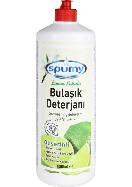 Gliserinli Bulaşık Deterjanı Elde Yıkama Için 1000 ml