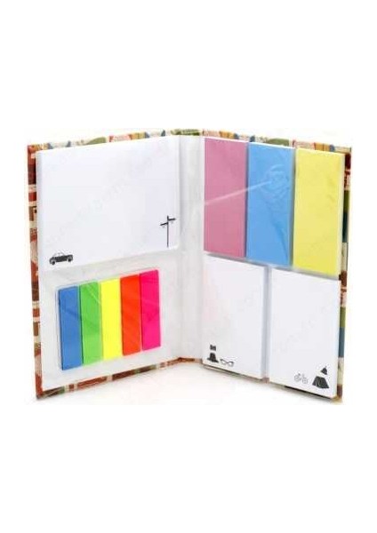 Notes 240 Yaprak 7 Parçalı Çocuk Araba