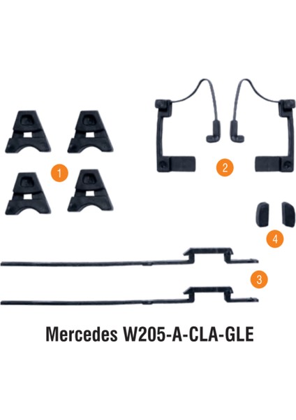 Mercedes E250 E400 2009 - 2017 Sunroof Tamir Takımı