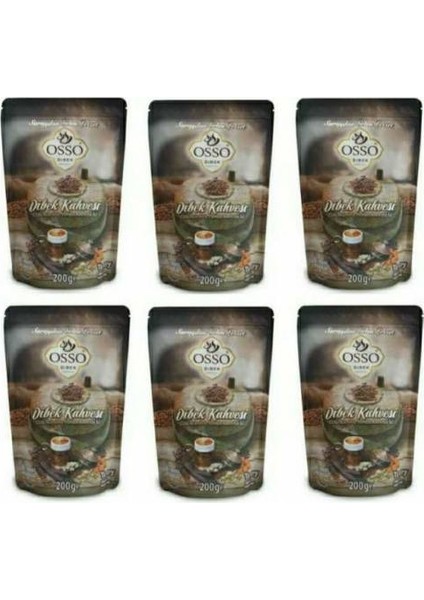 Dibek Kahvesi 200 gr 6 Adet