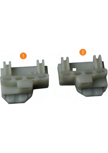 Volkswagen Passat 1998 - 2005 Cam Kriko Klipsi Fiberi