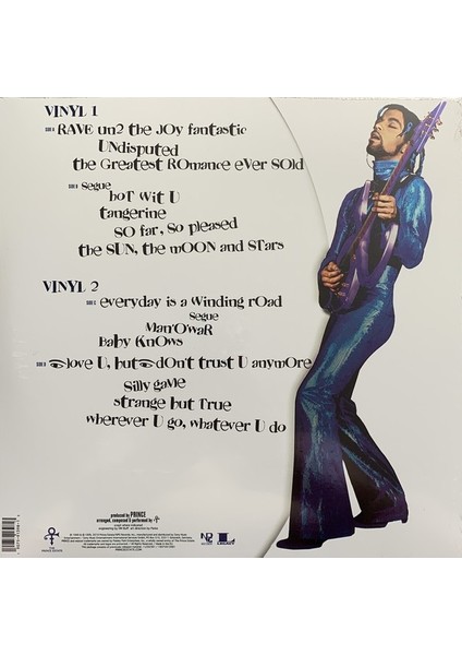 Prince/rave Un2 The Joy Fantastic 2 Lp - Plak