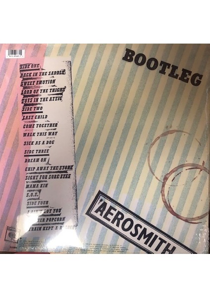 Aerosmith/live! Bootleg 2 Lp - Plak