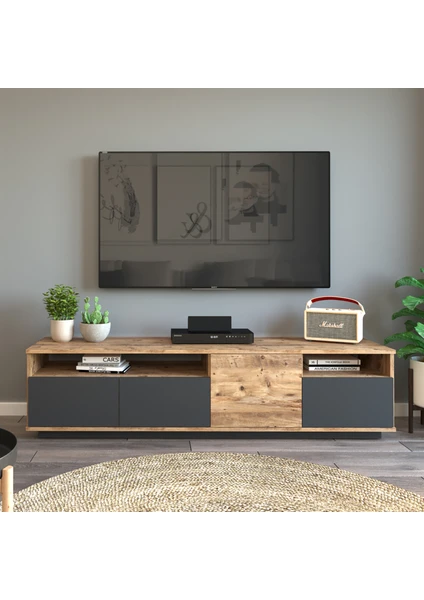 Robin Home Loft Tv Ünitesi Televizyon Sehpası Tv Sehpası Lf5