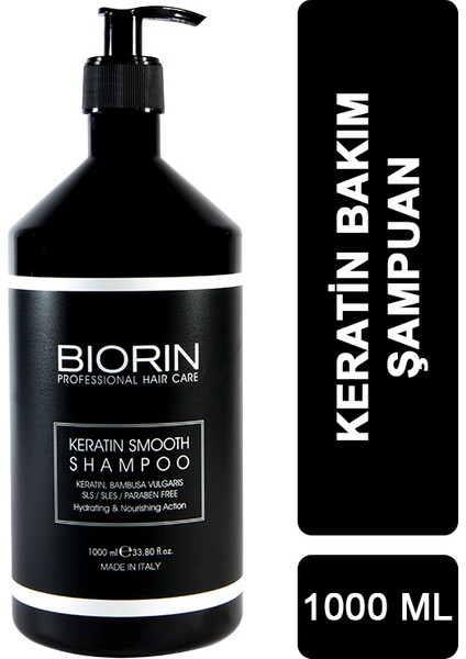 Keratin Bakım Şampuanı 1000 ml