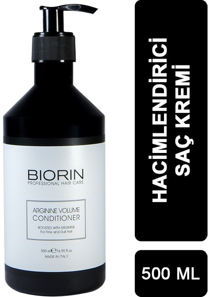 Arginine Volume Hacimlendirici Saç Kremi 500 ml