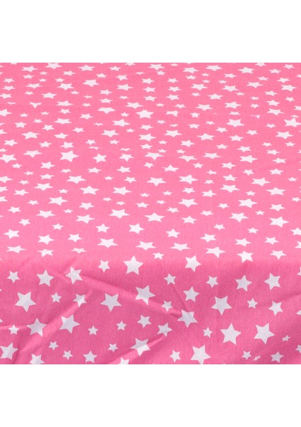 Pembe 90 x 200 cm Lastikli (Fitted) Tek Kişilik Yatak Çarşafı modelleri
