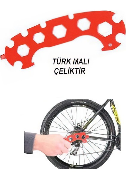 Bisiklet Tamir Anahtarı (06MM-17MM)