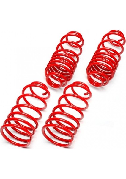 Seat Leon (2004-2010) 50 mm Spor Helezon Yay Ctk Spor Springs 4 Lü Set Blueoto