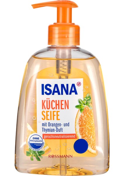 Sıvı Mutfak Sabunu Portakal Yağlı, Narenciye ve Kekik Kokulu, 300 ml