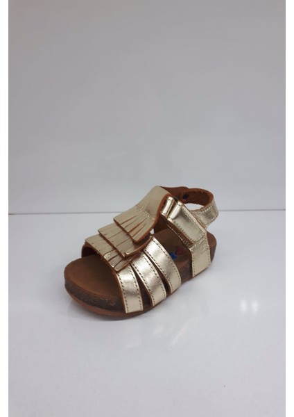 2005 Kız Çocuk Deri Comfort Sandalet