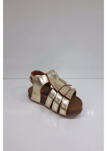 2005 Kız Çocuk Deri Comfort Sandalet