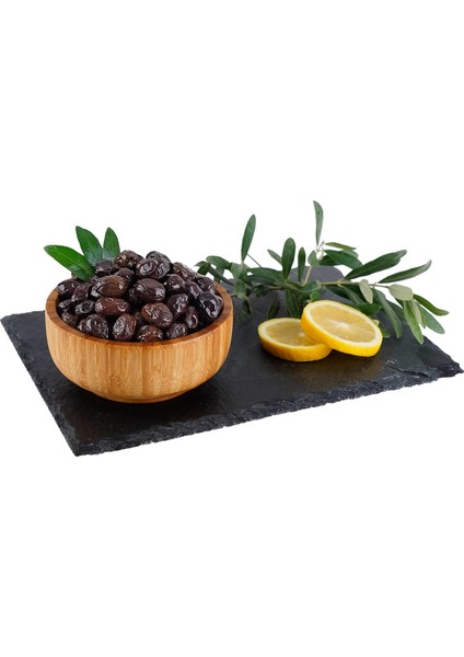 Gemlik Yıldızı Siyah Zeytin 750 gr Teneke 4'lü Paket