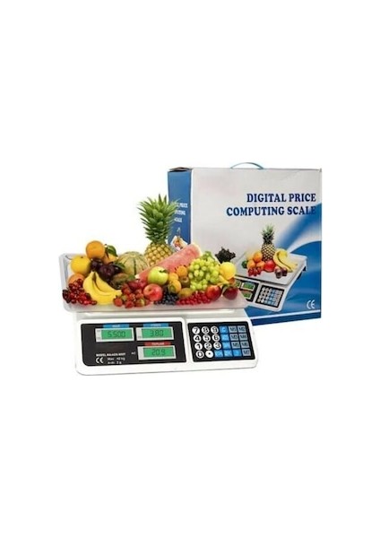 Power ACS-809T 40KG Elektronik Terazi 2gr Hassasiyet