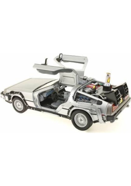 Geleceğe Dönüş Arabası Seri 2 Metal Model Araba Back To The Future Delorean 1/24 Ölçek indirimleri