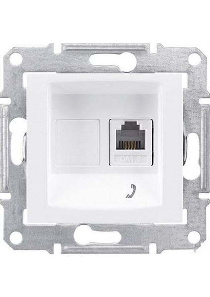 Sedna Beyaz Rj-11 4 Kontak Telefon