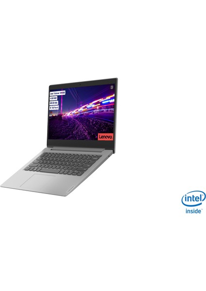 IdeaPad Intel Celeron N4020 4GB 128GB SSD Freedos 14" HD Taşınabilir Bilgisayar 81VU006STX