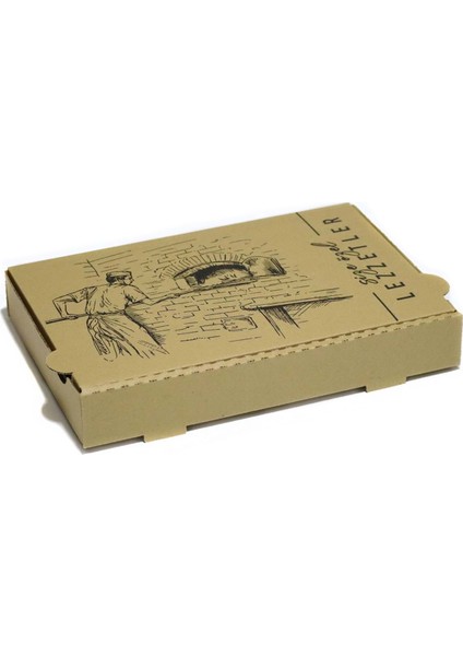 Pide Kutusu 28X18X4 cm - 100'LÜ