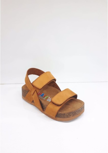 305 Çocuk Deri Comfort Sandalet