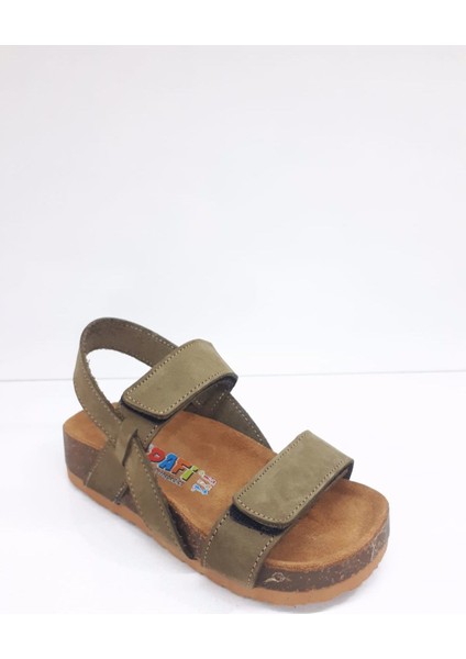 305 Çocuk Deri Comfort Sandalet