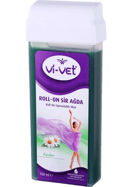 Roll-On Kartuş Sir Ağda Isıtıcı + 2^li Azulen Kartuş Ağda Seti 5 Parça modelleri