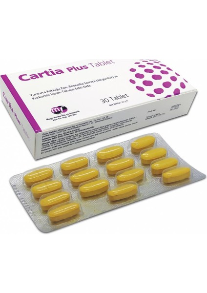 Cartia Plus Takviye Edici Gıda 30 Tablet