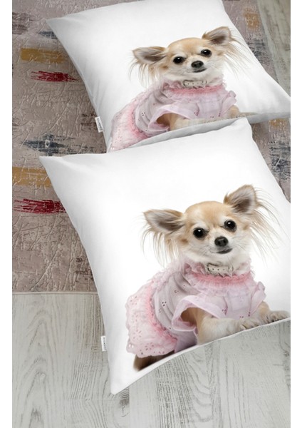 Sevimli Köpek Desenli Dijital Baskılı Modern Hayvan Yer Minderi fiyatları