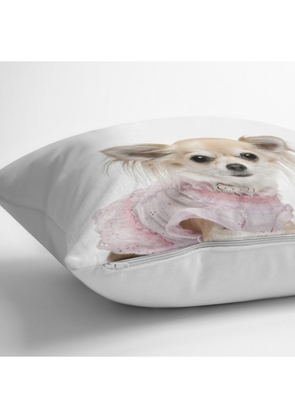 Sevimli Köpek Desenli Dijital Baskılı Modern Hayvan Yer Minderi modelleri