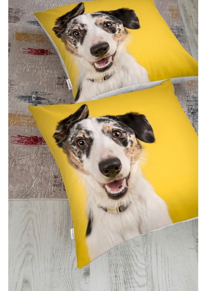 Sevimli Köpek Desenli Dijital Baskılı Modern Hayvan Yer Minderi fiyatları
