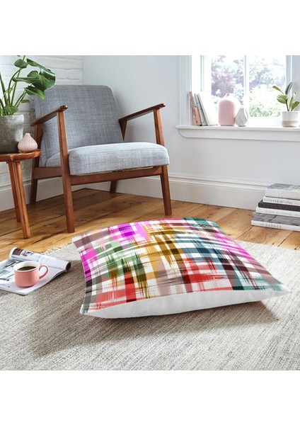 Spring Özel Tasarım Dijital Baskılı Modern Yer Minderi