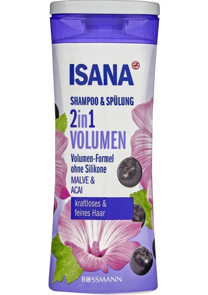 Şampuan ve Saç Kremi, Ebegümeci ve Acai Çileği, 300 ml