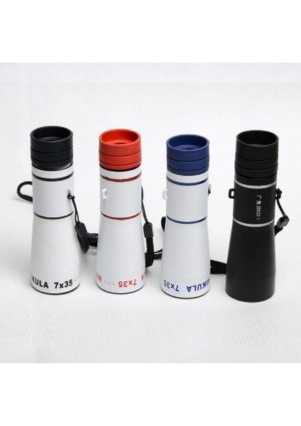 7X35 Dürbün Avuç Içi Monoküler Tek Göz Küçük Av Dürbünü