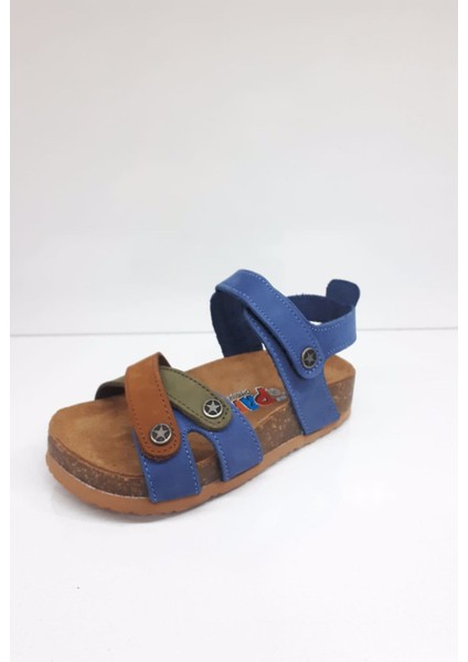 318P Deri Comfort Sandalet