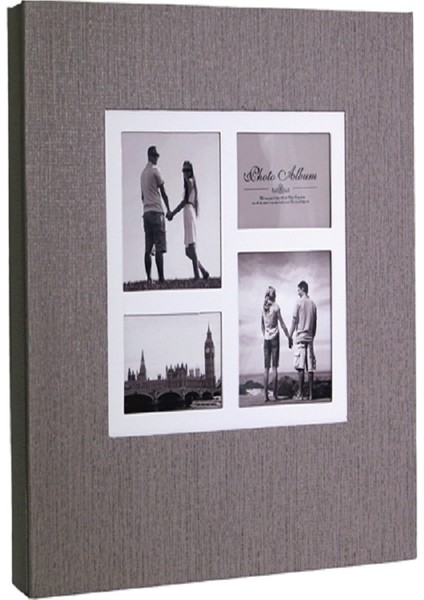 20 Yaprak 40 Sayfa Kutulu Koton Desenli Fotoğraf Albümü