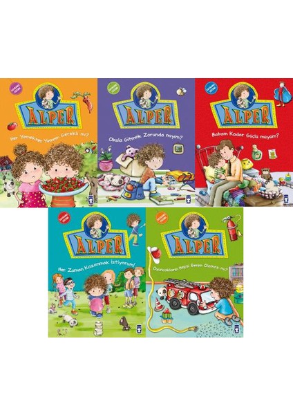 Alper Serisi 5 Kitap Set