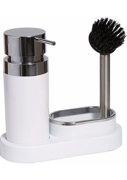 Polen Fırçalı Süngerlikli Sıvı Sabunluk