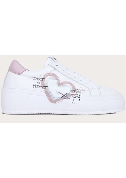 Beyaz B18C01 Kadın Spor Ayakkabı