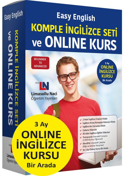 Easy English Komple İngilizce Eğitim Seti