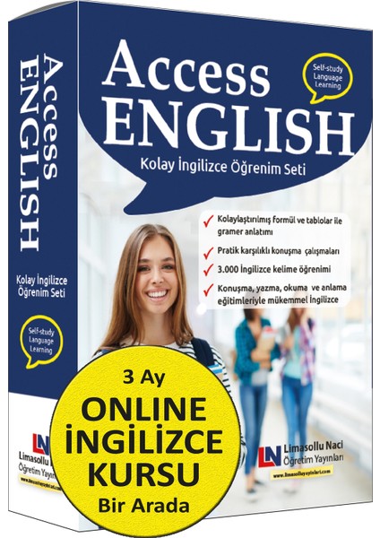 Access Ingilizce Eğitim Seti + 3 Ay Online Ingilizce Kursu