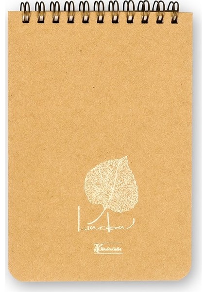 A6 Kareli Linden Bloknot Krem