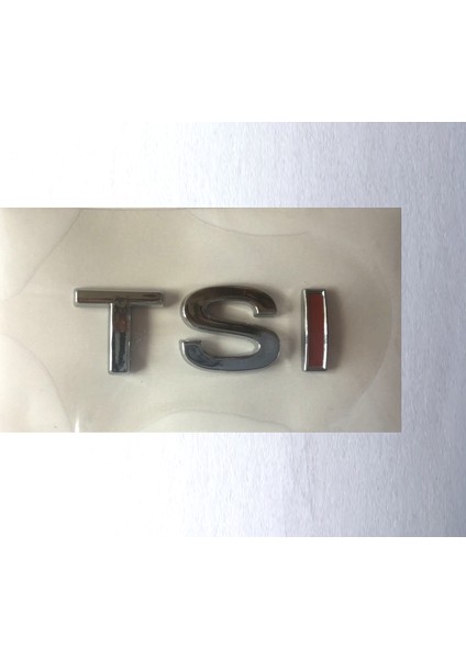 Volkswagen Tsi Bagaj Yazısı Tek Kırmızı 1K0853675H