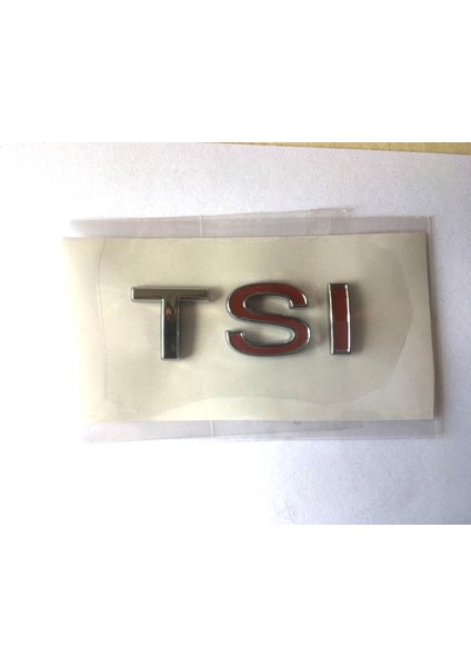 Volkswagen Tsi Bagaj Yazısı Çift Kırmızı 1K5853675J