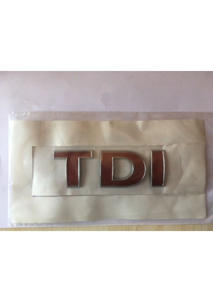 Volkswagen Tdı Bagaj Yazısı Komple Kırmızı (Crafter) 2E0853675C