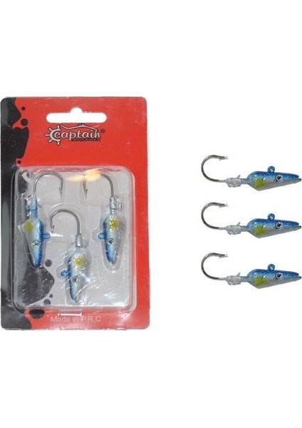 Jighead 6457 Ultimate Sardine 3lü Paket 15GR No: 7