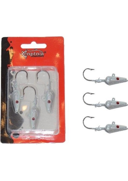 Jighead 6457 Ultimate Sardine 3lü Paket 15GR No: 4