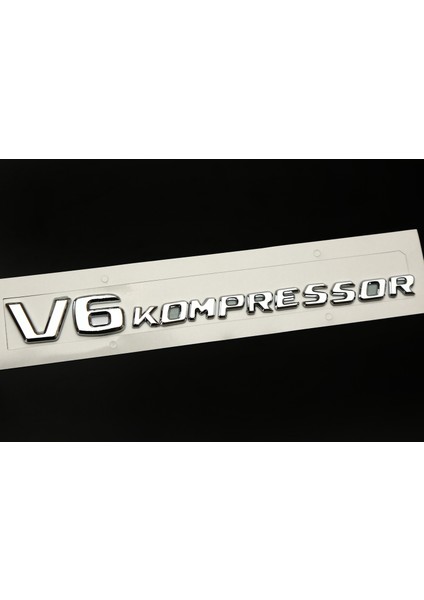 Mercedes V6 Kompressor Yazı 1708170715