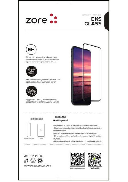 Apple iPhone 11 Pro Max Eks Ekranı Full Kaplayan Ekran Koruyucu Şeffaf