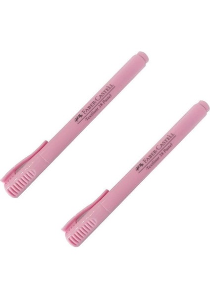 Texliner Fosforlu Kalem 38 Pastel Pembe 2'li