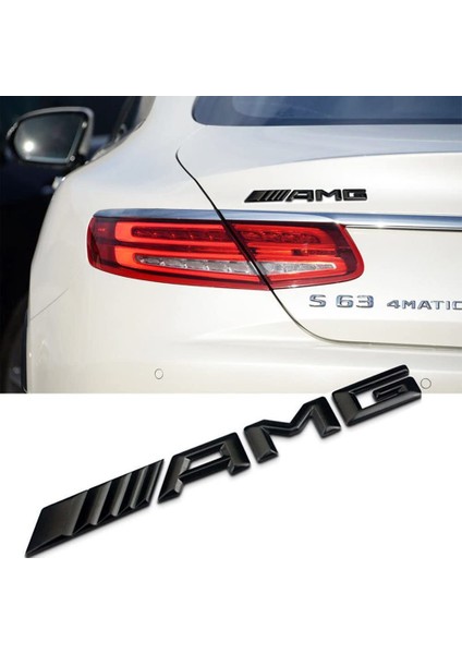 Mercedes Benz Amg Bagaj Yazısı Siyah Yeni Model fiyatları